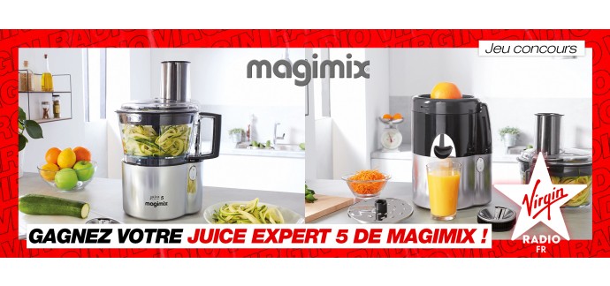 Virgin Radio: 2 extracteurs de jus Juice Expert 5 de Magimix à gagner