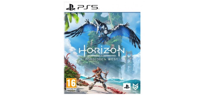 Amazon: Jeu Horizon Forbidden West PS5 à 37,99€