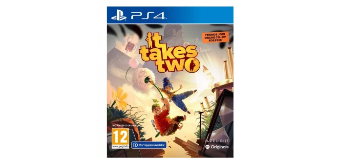 Amazon: Jeu It Takes Two sur PS4 à 22,99€