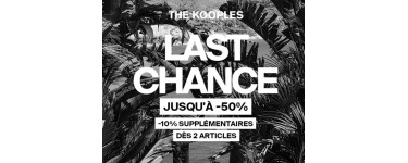 The Kooples: Jusqu'à 50% de remise sur une sélection et -20% suppl. dès 2 articles