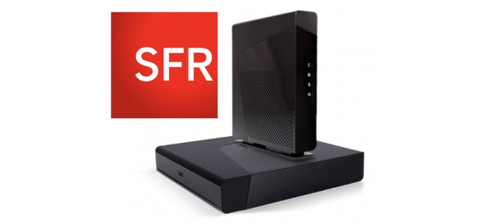 SFR: Box SFR Fibre (500Mb/s ↓ et 500Mb/s ↑) + 160 chaînes et appels illimités à 16€/mois