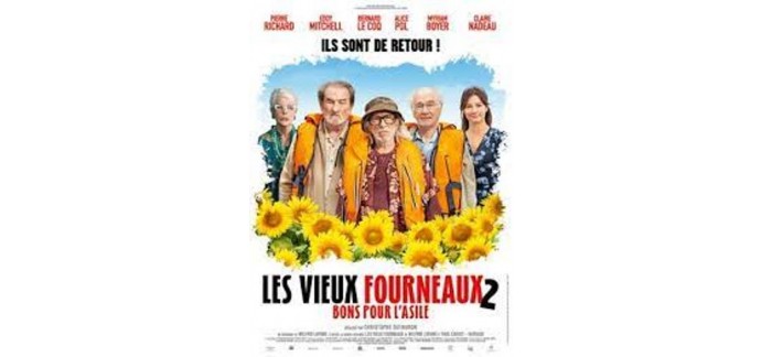 Carrefour: Des lots de places de cinéma pour le film "Les vieux fourneaux 2" à gagner