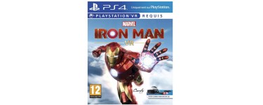 Amazon: Jeu Marvel's Iron Man VR sur PS4 à 9,99€