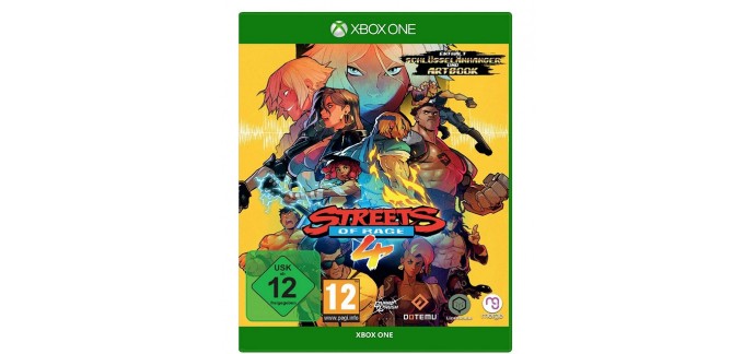 Amazon: Jeu Streets of Rage 4 sur XBox One à 13,90€