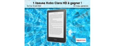 IDBOOX: 1 liseuse Kobo Clara HD à gagner