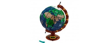 Fnac:  LEGO Ideas Le globe terrestre - 21332 à 172,99€