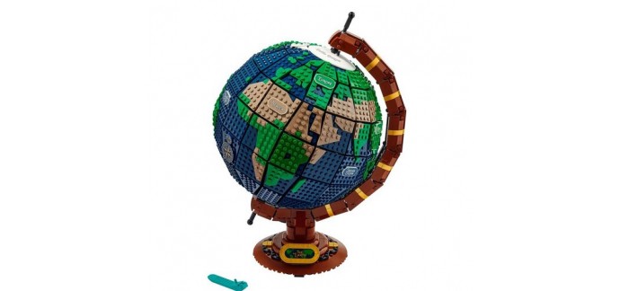 Fnac:  LEGO Ideas Le globe terrestre - 21332 à 172,99€