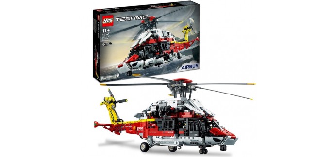 Amazon: LEGO Technic L’Hélicoptère de Secours Airbus H175 - 42145 à 179,99€