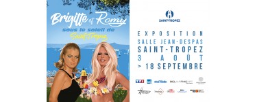 TF1: Des invitations à l’exposition "Brigitte et Romy, sous le soleil de Saint-Tropez" à gagner