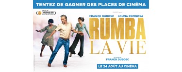 TF1: 10 lots de 2 places de cinéma pour le film "Rumba la vie" à gagner
