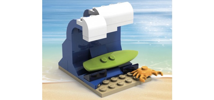 LEGO: Le diorama Bord de mer LEGO® offert en magasin le 13/08, 20/08 et 27/08