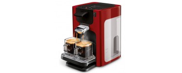 Amazon: Machine à Café à Dosettes Philips Senseo HD7866/81 - 1450 W, 1.2 liters, Rouge à 79,99€