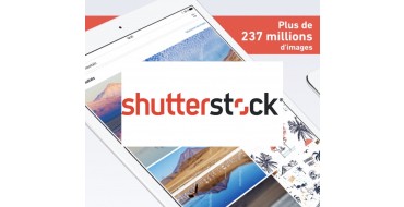 Shutterstock: 10 images libres de droit offertes gratuitement lors de votre inscription