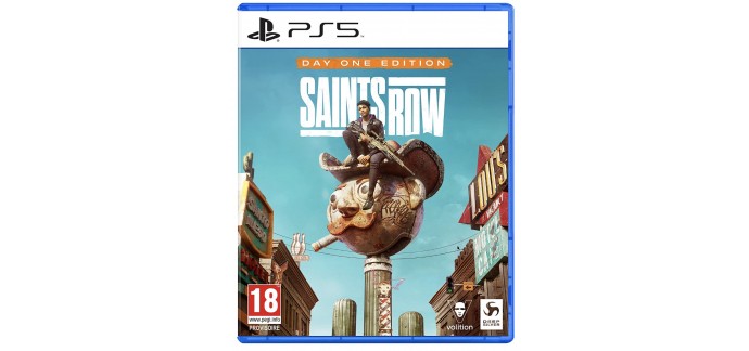 Amazon: Jeu Saints Row D1 sur PS5 à 21,99€