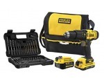 Castorama: Perceuse à percussion Stanley Fatmax SFMCD711DMA-QW Gamme V20 18V - 2Ah + 4Ah + accessoires à 119€