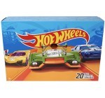 Amazon: Coffret 20 Hot Wheels Véhicules à 19,88€