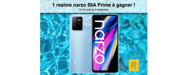 IDBOOX: 1 smartphone Realme Narzo 50A à gagner