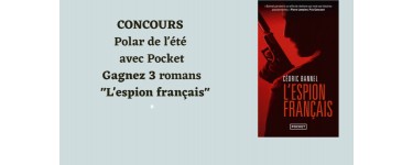 Blog Baz'art: 3 livres de poche "L'espion francais" à gagner