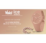 Voici: 12 lots comportant 2 montres Ice Watch + 1 bracelet à gagner