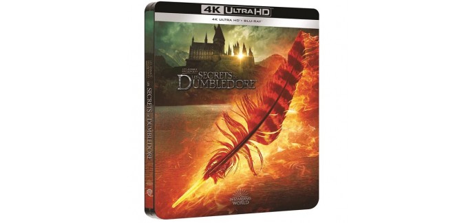 Amazon: Les Animaux fantastiques : Les Secrets de Dumbledore en 4K Ultra HD Édition SteelBook à 29,99€