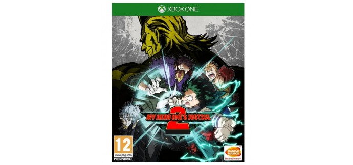 Amazon: Jeu My Hero : One's Justice 2 pour Xbox One à 15,44€