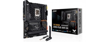 Amazon: Carte mère ASUS TUF Gaming Z690-PLUS WiFi D4 à 239€
