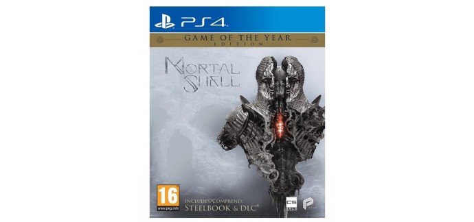 Amazon: Jeu Mortal Shell GOTY SteelBook Limited Edition sur PS4 à 35,81€ 