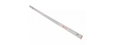 Castorama: Règle de maçon en aluminium L. 300 x l. 10 cm à 19,90€
