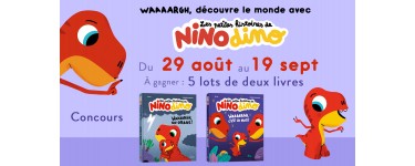 Familiscope: Des  livres jeunesse "Les petites histoires de Nino Dino" à gagner