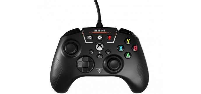 Amazon: Manette Turtle Beach REACT-R Controller pour Xbox Series X|S, Xbox One, PC - Noir à 24,99€