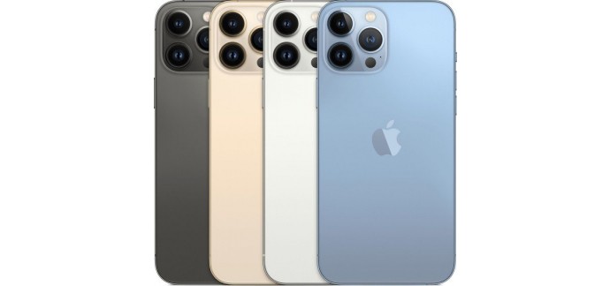 Carrefour: Smartphone Apple iPhone 13 Pro 512Go à 1043,10€ ou 13 Pro Max à 1133,10€