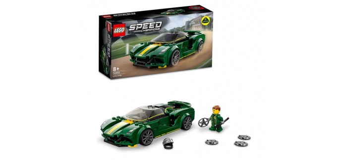 Amazon: LEGO Speed Champions Lotus Evija - 76907 à 16,90€