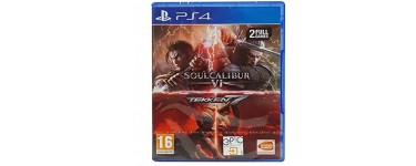 Amazon: Jeu Tekken 7 + Soul Calibur 6 sur PS4 à 19,99€
