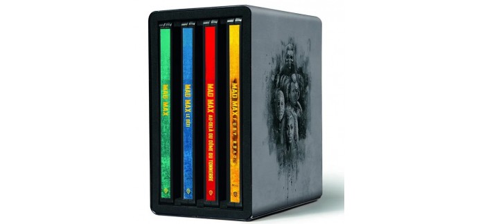 Amazon:  Mad Max Anthologie en 4K Ultra-HD + Blu-Ray - Édition boîtier SteelBook à 80€
