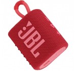 Amazon: Enceinte bluetooth portable JBL Go 3 (Rouge) à 29€