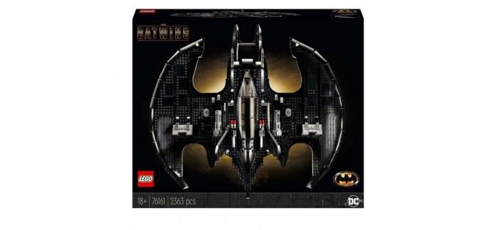 Fnac:  LEGO DC Batman Batwing 1989 - 76161 à 170,99€
