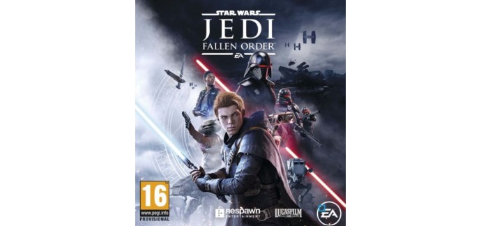 Playstation Store: Jeu STAR WARS Jedi: Fallen Order sur PS4 / PS5 (dématérialisé) à 9,99€