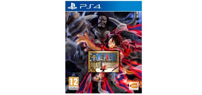 Amazon: Jeu One Piece : Pirate Warriors 4 pour PS4 à 19,99€