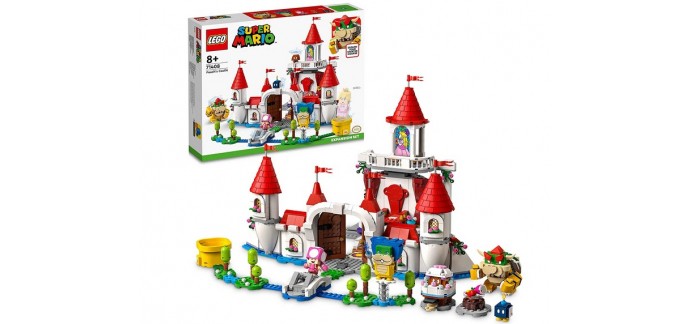 Amazon: [Black Friday] LEGO Super Mario Ensemble d’Extension Le Château de Peach - 71408 à 86,60€