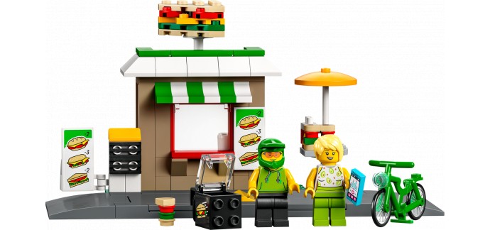 LEGO: LEGO® City La sandwicherie (40578) offert dès 90€ d'achat