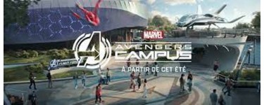 JouéClub: 1 lot de 4 entrées pour l'Avengers Campus à Disneyland Paris à gagner