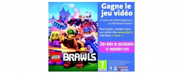JDE: 3 jeux vidéo Switch "Lego Brawls" à gagner