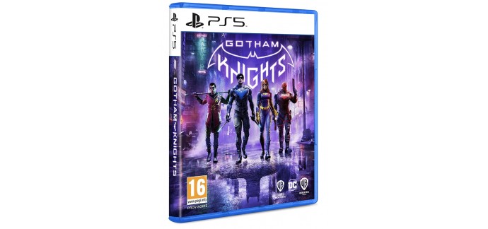 Amazon: Jeu Gotham Knights sur PS5 à 39,99€