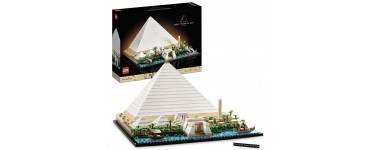 Cdiscount: LEGO 21058 Architecture La Grande Pyramide de Gizeh à 87,99€