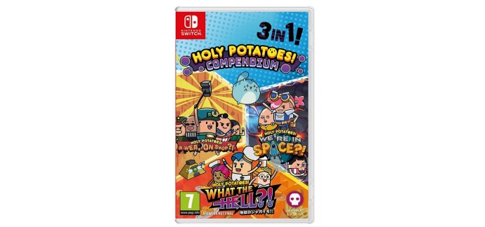 Amazon: Jeu Holy Potatoes! Compedium sur Nintendo Switch à 13,67€
