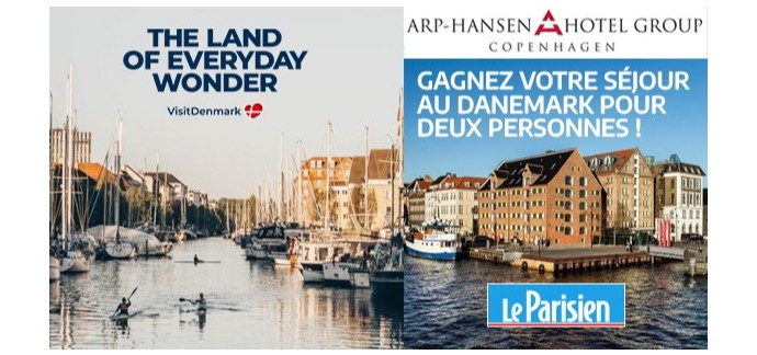 Le Parisien: 1 séjour pour 2 personnes à Copenhague à gagner