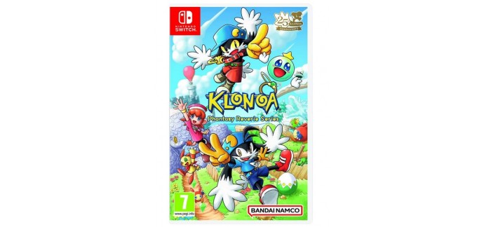 Amazon: Jeu KLONOA Phantasy Reverie Series sur Nintendo Switch à 27,50€