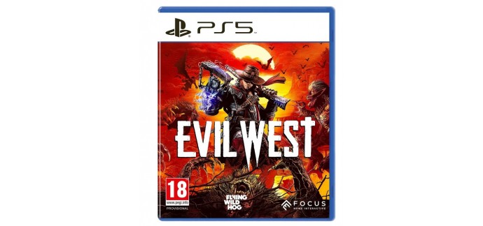 Amazon: Jeu Evil West sur PS5 à 34,35€