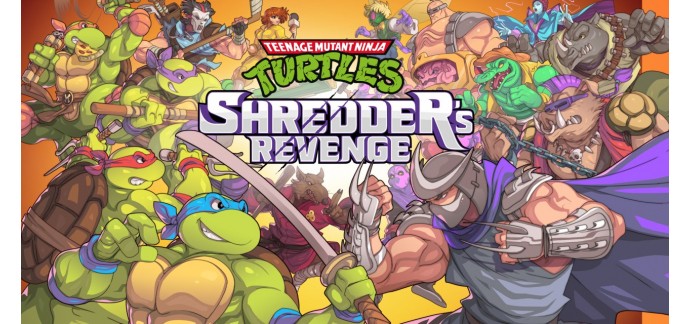 Nintendo: Jeu Teenage Mutant Ninja Turtles: Shredder's Revenge sur Nintendo Switch (dématérialisé) à 19,99€