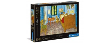 Amazon: Puzzle Clementoni Museum Collection : Chambre Arles, Van Gogh - 1000 pièces à 7,77€